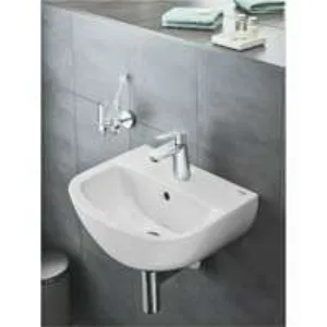Смеситель для раковины GROHE Start Edge с донным клапаном, хром (23342000) Смеситель для раковины GROHE Start Edge с донным клапаном, хром (23342000)