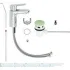 Смеситель для раковины GROHE Start Edge с донным клапаном, хром (23342000) Смеситель для раковины GROHE Start Edge с донным клапаном, хром (23342000)
