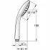 Ручной душ GROHE Vitalio Joy 110 Duo, 2 режима, хром/черный (27317000) Ручной душ GROHE Vitalio Joy 110 Duo, 2 режима, хром/черный (27317000)