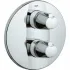 Внешняя часть термостата для душа GROHE Grohtherm 3000, хром (19255000) Внешняя часть термостата для душа GROHE Grohtherm 3000, хром (19255000)