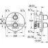Внешняя часть термостата для душа GROHE Grohtherm 3000, хром (19255000) Внешняя часть термостата для душа GROHE Grohtherm 3000, хром (19255000)