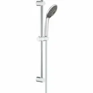 Душевой гарнитур GROHE QuickFix Vitalio Joy 110 Duo, 2 режима струи, душевая штанга 600 мм, 9,5 л/мин, хром (27326000)