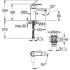 Смеситель для раковины GROHE Eurosmart Cosmopolitan, M-size, хром (23928000) Смеситель для раковины GROHE Eurosmart Cosmopolitan, M-size, хром (23928000)