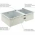 Мойка из нержавеющей стали GROHE K700 с 2 чашами, 860 x 500 мм, хром (31855SD0) Мойка из нержавеющей стали GROHE K700 с 2 чашами, 860 x 500 мм, хром (31855SD0)