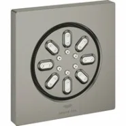 Боковой душ GROHE Rainshower Aqua, квадратный, 2 режима струи, темный графит матовый (26802AL0)