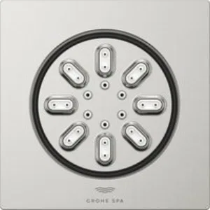 Боковой душ GROHE Rainshower Aqua, квадратный, 2 режима струи, суперсталь (26802DC0) Боковой душ GROHE Rainshower Aqua, квадратный, 2 режима струи, суперсталь (26802DC0)