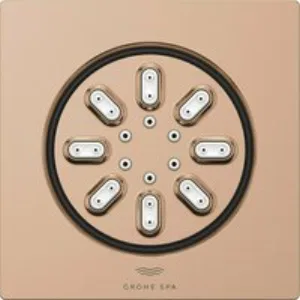 Боковой душ GROHE Rainshower Aqua, квадратный, 2 режима струи, теплый закат матовый (26802DL0) Боковой душ GROHE Rainshower Aqua, квадратный, 2 режима струи, теплый закат матовый (26802DL0)