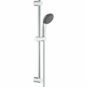Душевой гарнитур GROHE QuickFix Vitalio Start 100, 1 режим струи, душевая штанга 600 мм, 5,7 л/мин, хром (27942000) Душевой гарнитур GROHE QuickFix Vitalio Start 100, 1 режим струи, душевая штанга 600 мм, 5,7 л/мин, хром (27942000)