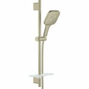 Душевой гарнитур GROHE Rainshower SmartActive 130 Cube, 3 вида струй, никель матовый (26585EN0) Душевой гарнитур GROHE Rainshower SmartActive 130 Cube, 3 вида струй, никель матовый (26585EN0)