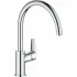 Смеситель для кухонной мойки GROHE Start Edge с высоким C-образным изливом, хром (31369001) Смеситель для кухонной мойки GROHE Start Edge с высоким C-образным изливом, хром (31369001)