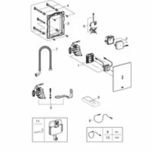 Панель смыва для унитаза GROHE Tectron Bau E инфракрасная, питание от сети 230V, альпин-белый (39881SH0) Панель смыва для унитаза GROHE Tectron Bau E инфракрасная, питание от сети 230V, альпин-белый (39881SH0)