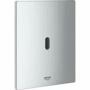 Панель смыва для унитаза GROHE Tectron Bau E инфракрасная, питание от батареи 6V, хром (39882000)