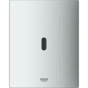 Панель смыва для унитаза GROHE Tectron Bau E инфракрасная, питание от батареи 6V, хром (39882000) Панель смыва для унитаза GROHE Tectron Bau E инфракрасная, питание от батареи 6V, хром (39882000)