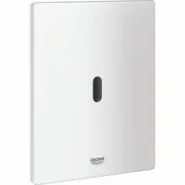 Панель смыва для унитаза GROHE Tectron Bau E инфракрасная, питание от батареи 6V, альпин-белый (39882SH0)