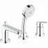 Смеситель для ванны GROHE BauEdge, хром (2511700A) Смеситель для ванны GROHE BauEdge, хром (2511700A)
