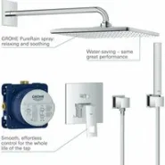 Душевая система GROHE Eurocube со смесителем для душа, хром (25238000)