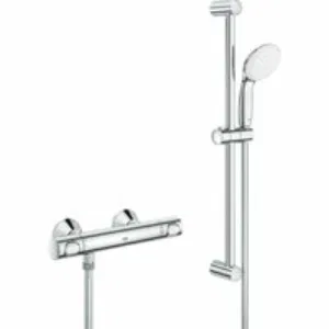 Термостат для душа GROHE Grohtherm 500 с душевым гарнитуром, хром (34796000) Термостат для душа GROHE Grohtherm 500 с душевым гарнитуром, хром (34796000)
