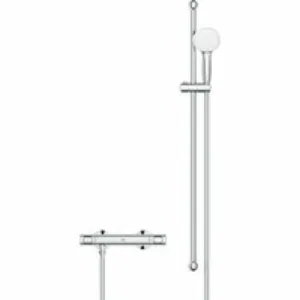 Термостат для душа GROHE Grohtherm 500 с душевым гарнитуром, хром (34797000) Термостат для душа GROHE Grohtherm 500 с душевым гарнитуром, хром (34797000)