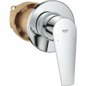 Смеситель для душа GROHE BauEdge в комплекте с монтажной частью, хром (29040001) Смеситель для душа GROHE BauEdge в комплекте с монтажной частью, хром (29040001)
