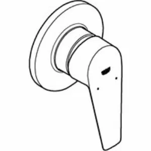 Смеситель для душа GROHE BauEdge в комплекте с монтажной частью, хром (29040001) Смеситель для душа GROHE BauEdge в комплекте с монтажной частью, хром (29040001)