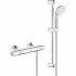 Термостат для душа GROHE Grohtherm 1000 с душевым гарнитуром, хром (34820004) Термостат для душа GROHE Grohtherm 1000 с душевым гарнитуром, хром (34820004)