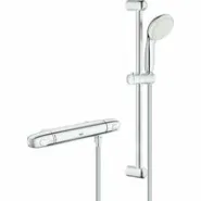 Термостат для душа GROHE Grohtherm 1000 с душевым гарнитуром, хром (34819004)