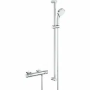 Термостат для душа GROHE Grohtherm 1000 Performance с душевым гарнитуром, хром (34835000)
