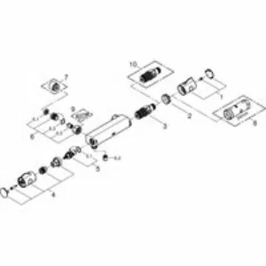 Термостат для душа GROHE Grohtherm 800, хром (34561000) Термостат для душа GROHE Grohtherm 800, хром (34561000)