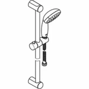 Душевой гарнитур GROHE Tempesta 100, 1 вид струи, хром (27925001) Душевой гарнитур GROHE Tempesta 100, 1 вид струи, хром (27925001)