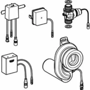 Сифон для писсуара GROHE, с температурным датчиком, с Bluetooth (39369000) Сифон для писсуара GROHE, с температурным датчиком, с Bluetooth (39369000)
