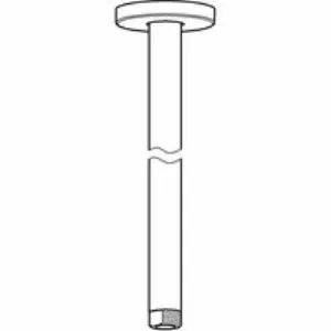 Душевой кронштейн потолочный GROHE Rainshower 296 мм, хром (28492000) Душевой кронштейн потолочный GROHE Rainshower 296 мм, хром (28492000)