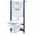 Комплект инсталляции GROHE Solido 4 в 1 с подвесным унитазом и сиденьем (39498000) Комплект инсталляции GROHE Solido 4 в 1 с подвесным унитазом и сиденьем (39498000)