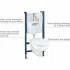 Комплект инсталляции GROHE Solido 4 в 1 с подвесным унитазом и сиденьем (39498000) Комплект инсталляции GROHE Solido 4 в 1 с подвесным унитазом и сиденьем (39498000)