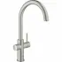 Смеситель для кухонной мойки GROHE Blue Home с системой фильтрации, охлаждения и газирования воды, суперсталь (31455DC1) Смеситель для кухонной мойки GROHE Blue Home с системой фильтрации, охлаждения и газирования воды, суперсталь (31455DC1)