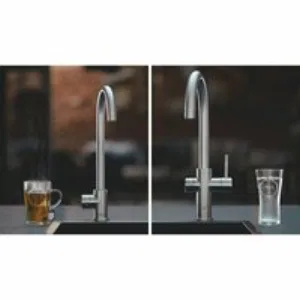 Смеситель для кухонной мойки GROHE Blue Home с системой фильтрации, охлаждения и газирования воды, суперсталь (31455DC1) Смеситель для кухонной мойки GROHE Blue Home с системой фильтрации, охлаждения и газирования воды, суперсталь (31455DC1)