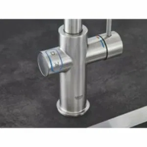 Смеситель для кухонной мойки GROHE Blue Home с системой фильтрации, охлаждения и газирования воды, суперсталь (31455DC1) Смеситель для кухонной мойки GROHE Blue Home с системой фильтрации, охлаждения и газирования воды, суперсталь (31455DC1)