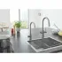 Смеситель для кухонной мойки GROHE Blue Home с системой фильтрации, охлаждения и газирования воды, Wi-Fi, суперсталь (31541DC0) Смеситель для кухонной мойки GROHE Blue Home с системой фильтрации, охлаждения и газирования воды, Wi-Fi, суперсталь (31541DC0)