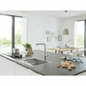 Смеситель для кухонной мойки GROHE Blue Home с системой фильтрации, охлаждения и газирования воды, Wi-Fi, суперсталь (31539DC0) Смеситель для кухонной мойки GROHE Blue Home с системой фильтрации, охлаждения и газирования воды, Wi-Fi, суперсталь (31539DC0)