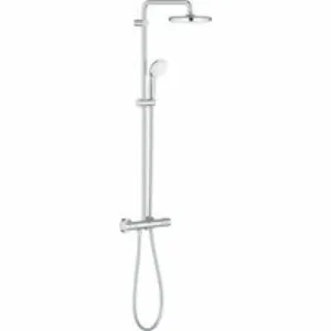 Душевая система GROHE Bau System 210 с термостатом для душа, хром (26699000) Душевая система GROHE Bau System 210 с термостатом для душа, хром (26699000)
