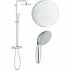 Душевая система GROHE Bau System 210 с термостатом для душа, хром (26699000) Душевая система GROHE Bau System 210 с термостатом для душа, хром (26699000)
