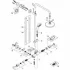 Душевая система GROHE Vitalio System 180 с термостатом для душа, хром (27298000) Душевая система GROHE Vitalio System 180 с термостатом для душа, хром (27298000)