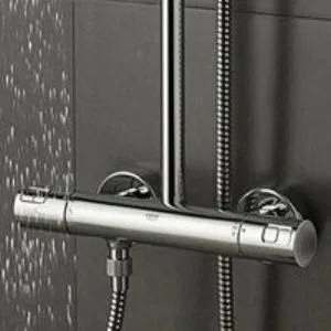 Душевая система GROHE Vitalio Start System 160 с термостатом для душа, хром (27960000) Душевая система GROHE Vitalio Start System 160 с термостатом для душа, хром (27960000)