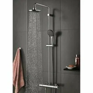 Душевая система GROHE Vitalio Start System 160 с термостатом для душа, хром (27960000) Душевая система GROHE Vitalio Start System 160 с термостатом для душа, хром (27960000)