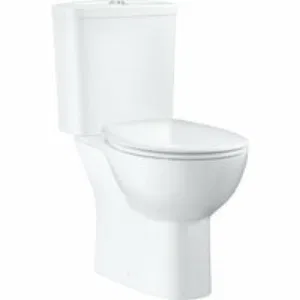 Унитаз напольный GROHE Bau Ceramic с бачком и сиденьем, альпин-белый (39604000) Унитаз напольный GROHE Bau Ceramic с бачком и сиденьем, альпин-белый (39604000)