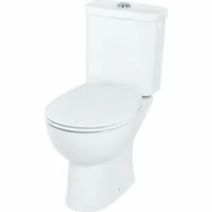 Унитаз напольный GROHE Bau Ceramic с бачком и сиденьем, альпин-белый (39604000) Унитаз напольный GROHE Bau Ceramic с бачком и сиденьем, альпин-белый (39604000)