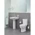 Унитаз напольный GROHE Bau Ceramic с бачком и сиденьем, альпин-белый (39604000) Унитаз напольный GROHE Bau Ceramic с бачком и сиденьем, альпин-белый (39604000)