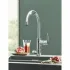 Смеситель для кухонной мойки GROHE Blue Pure BauCurve с функцией фильтрации, с фильтром в комплекте, хром (119709) Смеситель для кухонной мойки GROHE Blue Pure BauCurve с функцией фильтрации, с фильтром в комплекте, хром (119709)