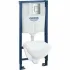 Комплект инсталляции GROHE Solido 4 в 1 с подвесным унитазом Lecico и сиденьем (39467000) Комплект инсталляции GROHE Solido 4 в 1 с подвесным унитазом Lecico и сиденьем (39467000)