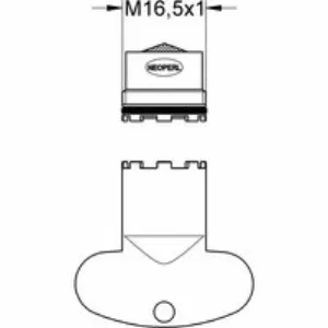 Комплект аэраторов GROHE 7,2 л/мин + 14,9 л/мин резьбой М16,5 (13937000) Комплект аэраторов GROHE 7,2 л/мин + 14,9 л/мин резьбой М16,5 (13937000)