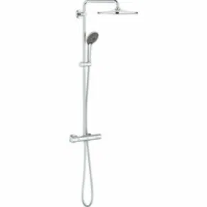 Душевая система с термостатом для настенного монтажа GROHE Vitalio Joy 310, хром (26400001-DP) ПОВРЕЖДЕНА УПАКОВКА Душевая система с термостатом для настенного монтажа GROHE Vitalio Joy 310, хром (26400001-DP) ПОВРЕЖДЕНА УПАКОВКА
